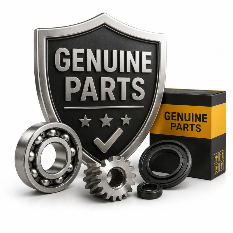 Genuine parts, every single time. 